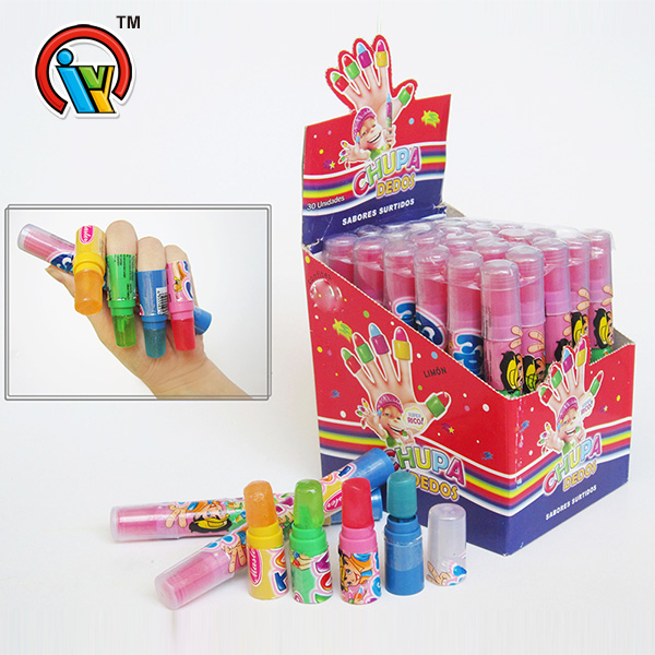 fruity finger lollipop hard candy