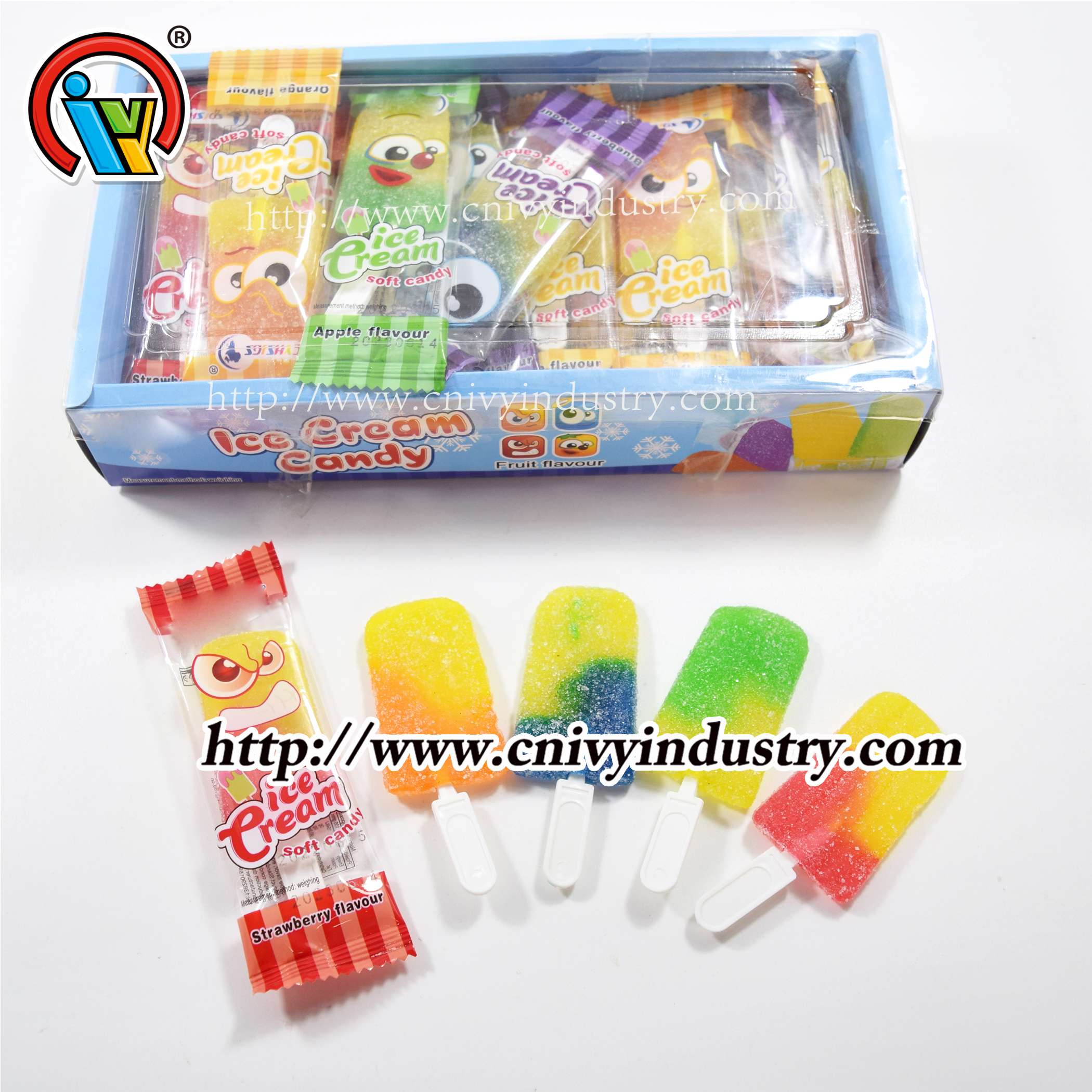 halal sabor de fruta sorvete forma goma pirulito doce doce halal sabor de fruta sorvete forma goma pirulito doce doce