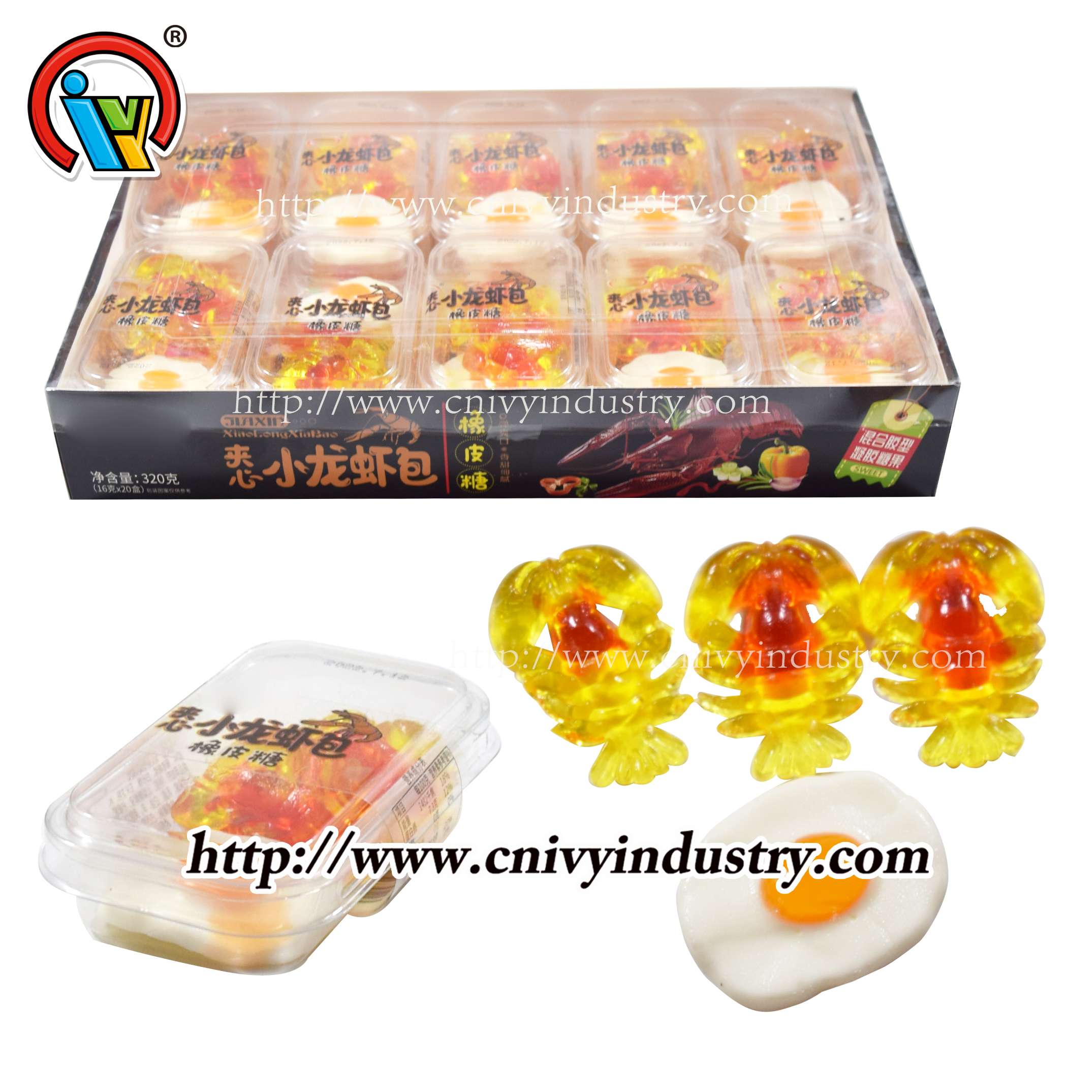 fabricante de doces de comida gomosa halal