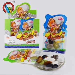 bala de chiclete de pedra