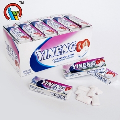 goma de mascar doce