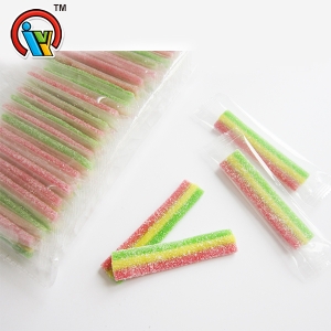 bala de goma de três sabores azedo