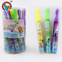 Doce em spray de frutas em forma de escova de dentes