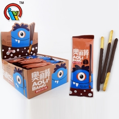 palito de biscoito longo sabor chocolate