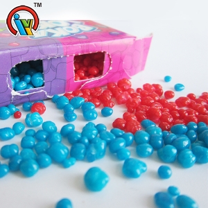 bola de açúcar de cristal frutado colorido