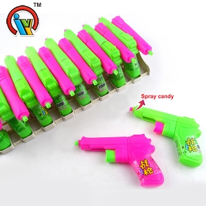 doce líquido em forma de pistola de spray frutado