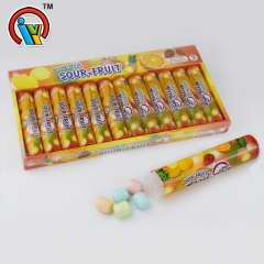 doce de marshmallow crocante de frutas