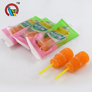 pirulito bala doce em forma de cola Jinjiang