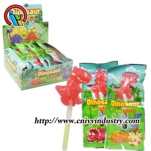 bastões luminosos dinasour shape lollipop