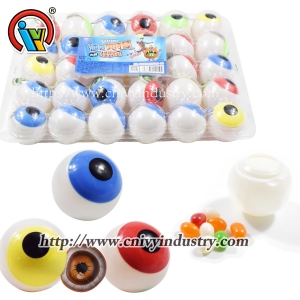 doce de brinquedo de globo ocular de halloween dulces com jujuba