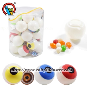 doce de brinquedo de globo ocular de halloween dulces com jujuba