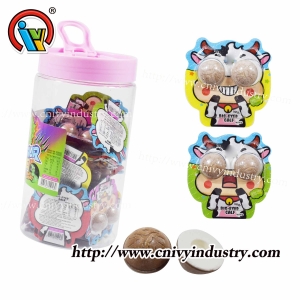 Comprimido doce prensado com sabor de coco