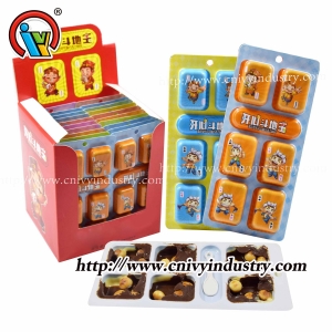 Biscoito de chocolate 6 em 1 com fornecedor de geleia