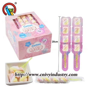 Doce torção de marshmallow para halal