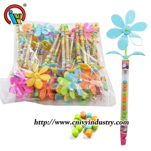 doces de brinquedo de apito em forma de flor

