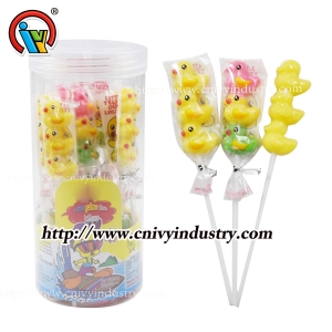 Doce de pirulito em forma de animal doce