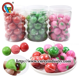 Doces gomosos de gelatina de frutas halal globo ocular
