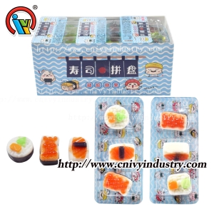 3 em 1 comida de goma para sushi