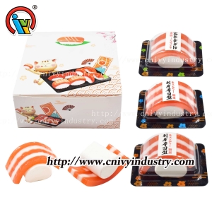Fornecedor chinês de sushi, doces de goma com marshmallow