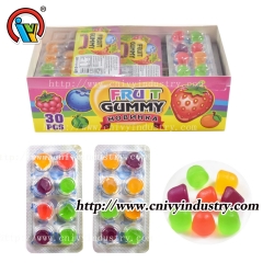 fabricante de balas de goma com sabor de frutas