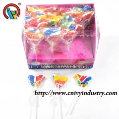 fornecedor de doces pirulitos de borboleta