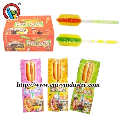 watermelon shape fluorescent lollipop candy factory