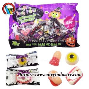 Importador de balas de goma para partes do corpo de Halloween