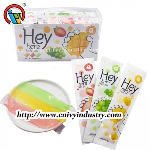 Prato de gelatina sabor frutas